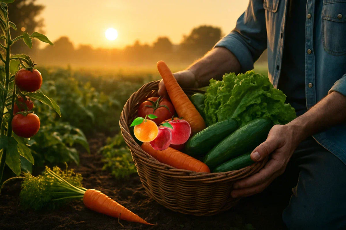 Harvest Fruits and Vegetables