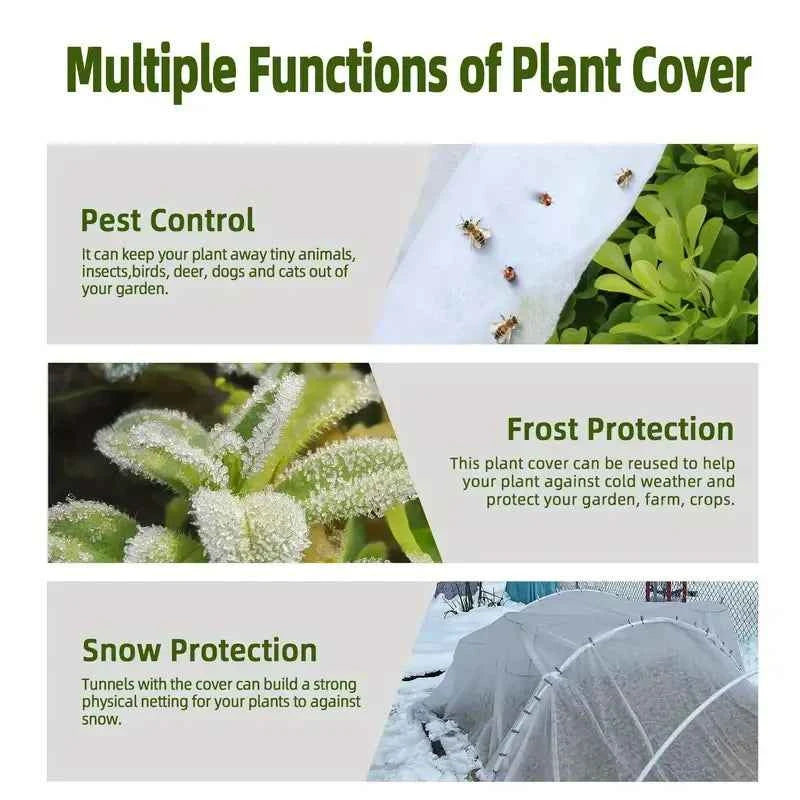 10 x 50 Ft Floating Row Covers for Gardens