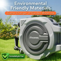 110 Ft Retractable Garden Hose Reel