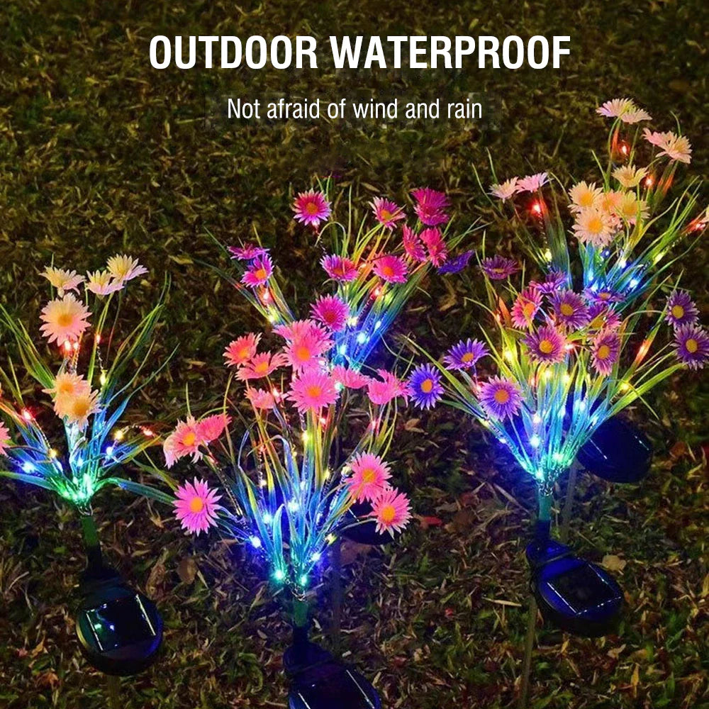 Flower Solar Lights