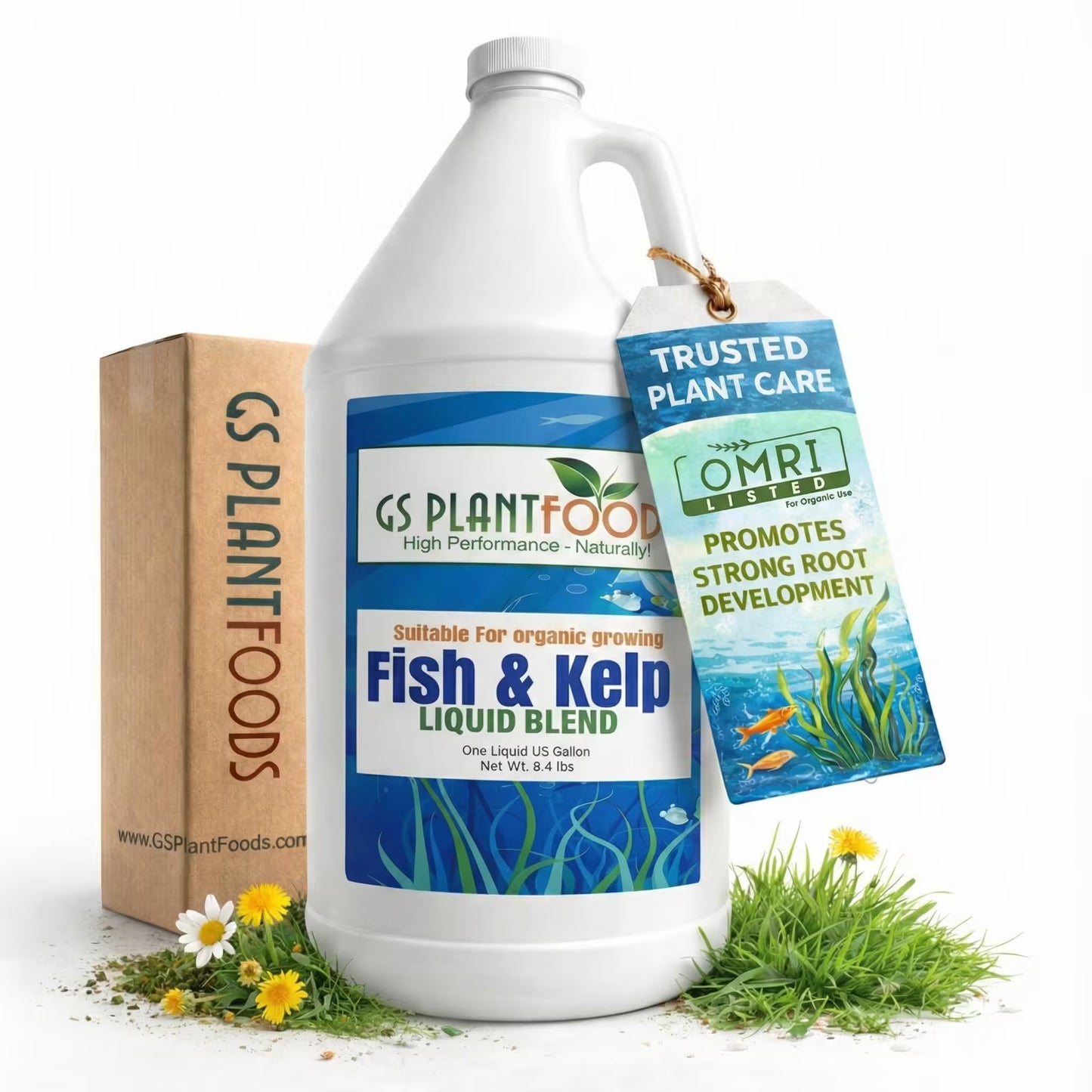 Organic Liquid Kelp & Fish Fertilizer