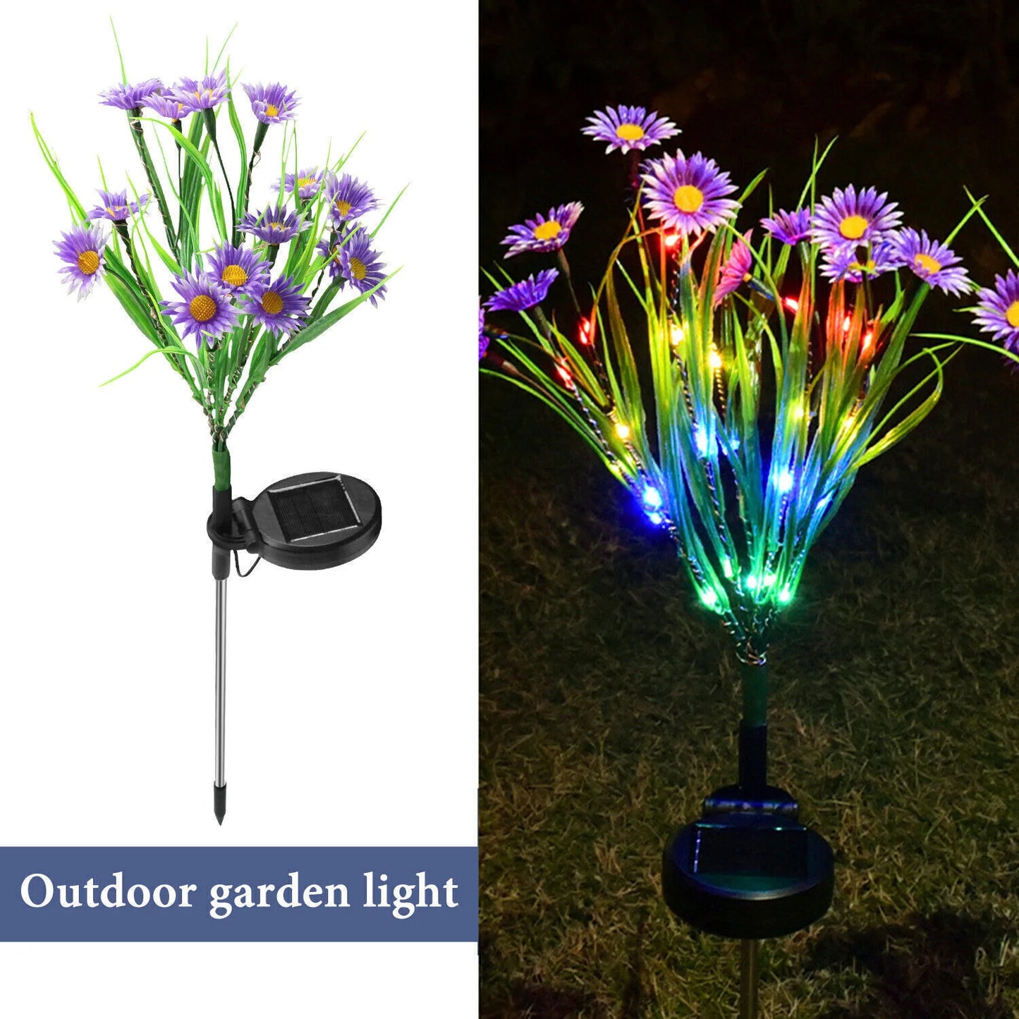Flower Solar Lights