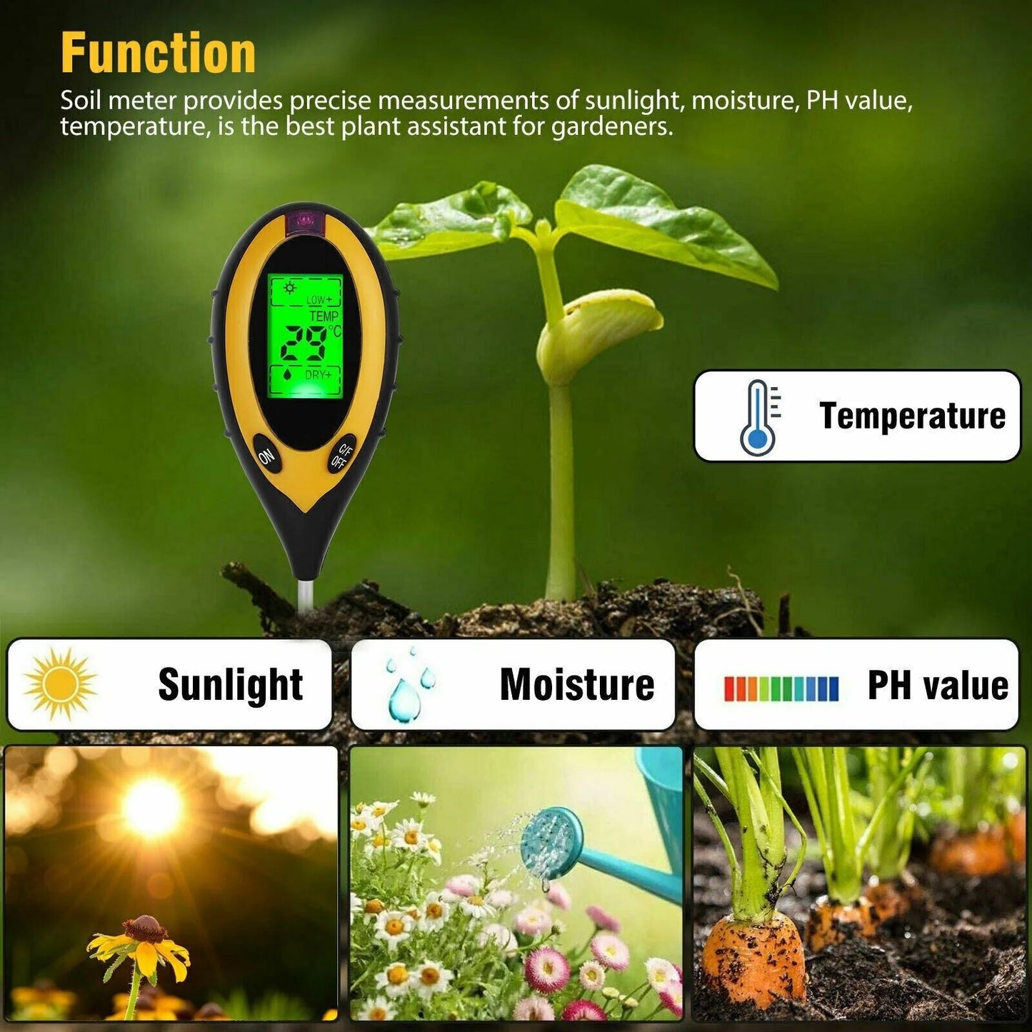 Digital ph Meter for Soil