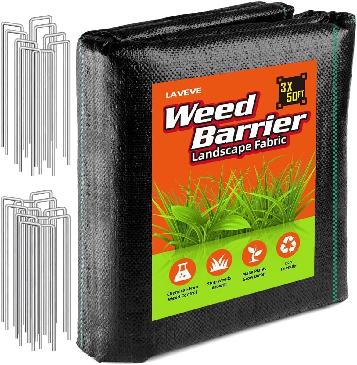 3FT×50FT T Heavy Duty Weed Barrier Fabric
