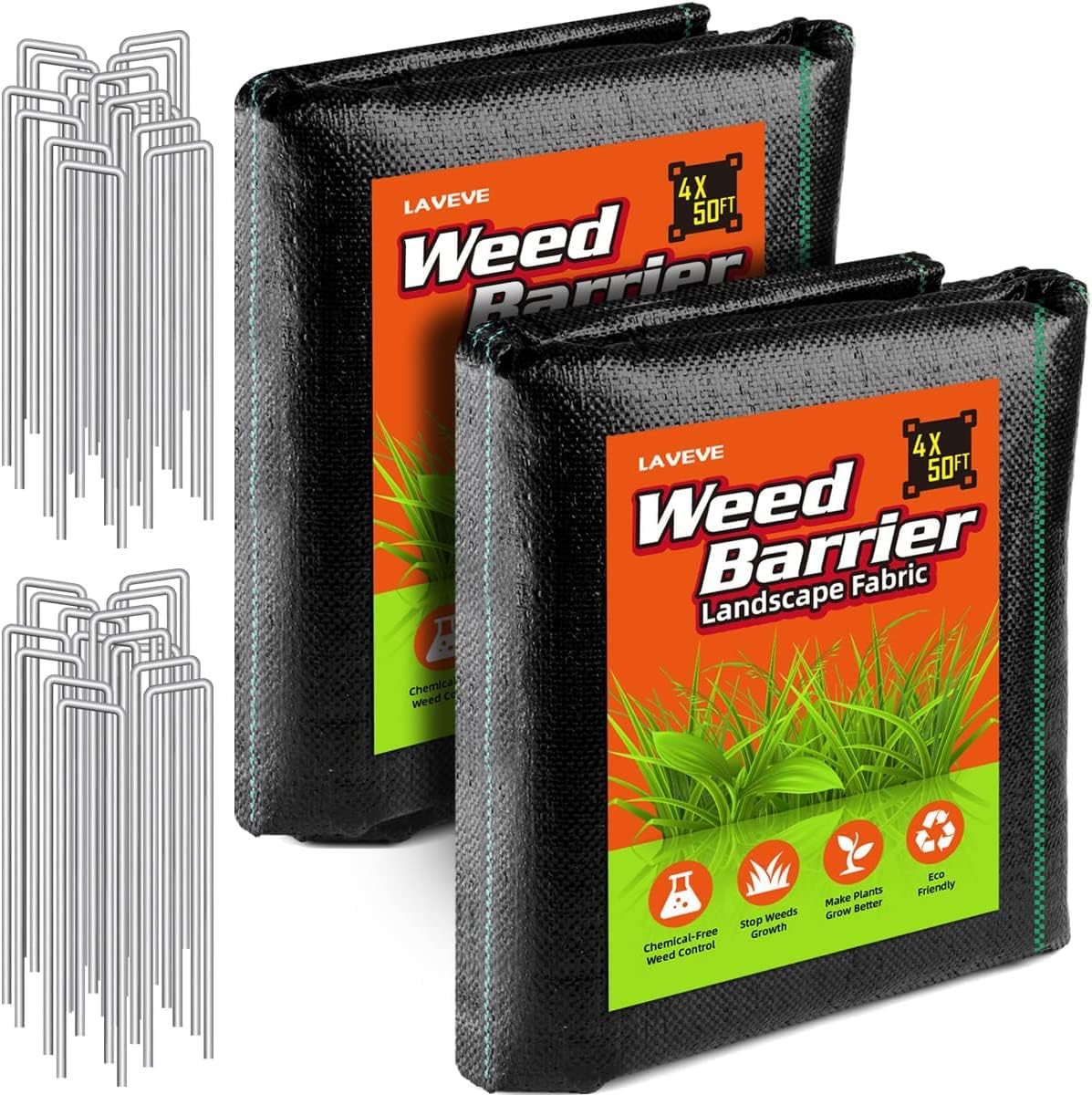 4FT×100FT Heavy Duty Weed Barrier Fabric