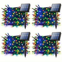 4Packs Solar Christmas String Lights