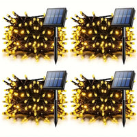 4Packs Solar Christmas String Lights