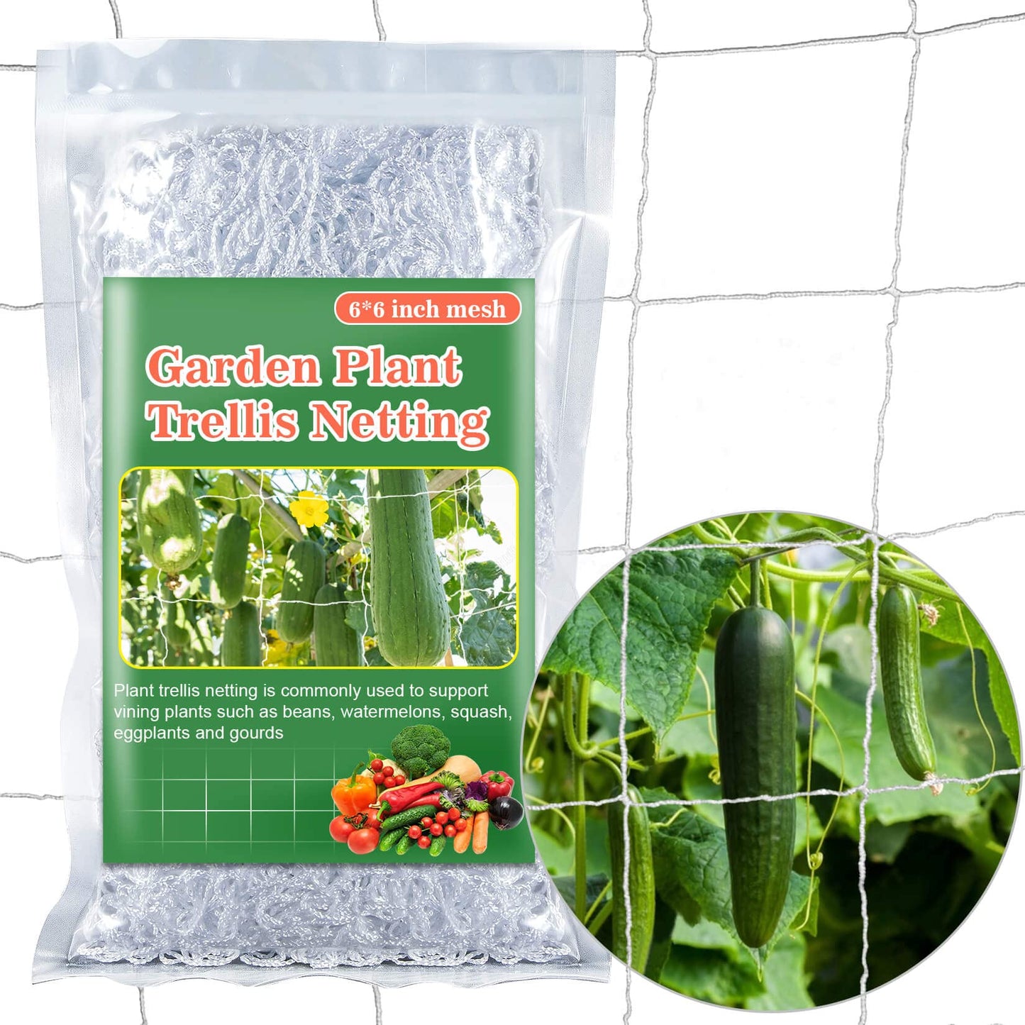4 Packs Trellis Netting