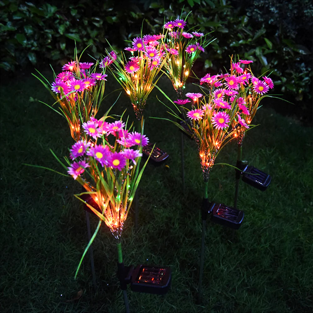 Flower Solar Lights