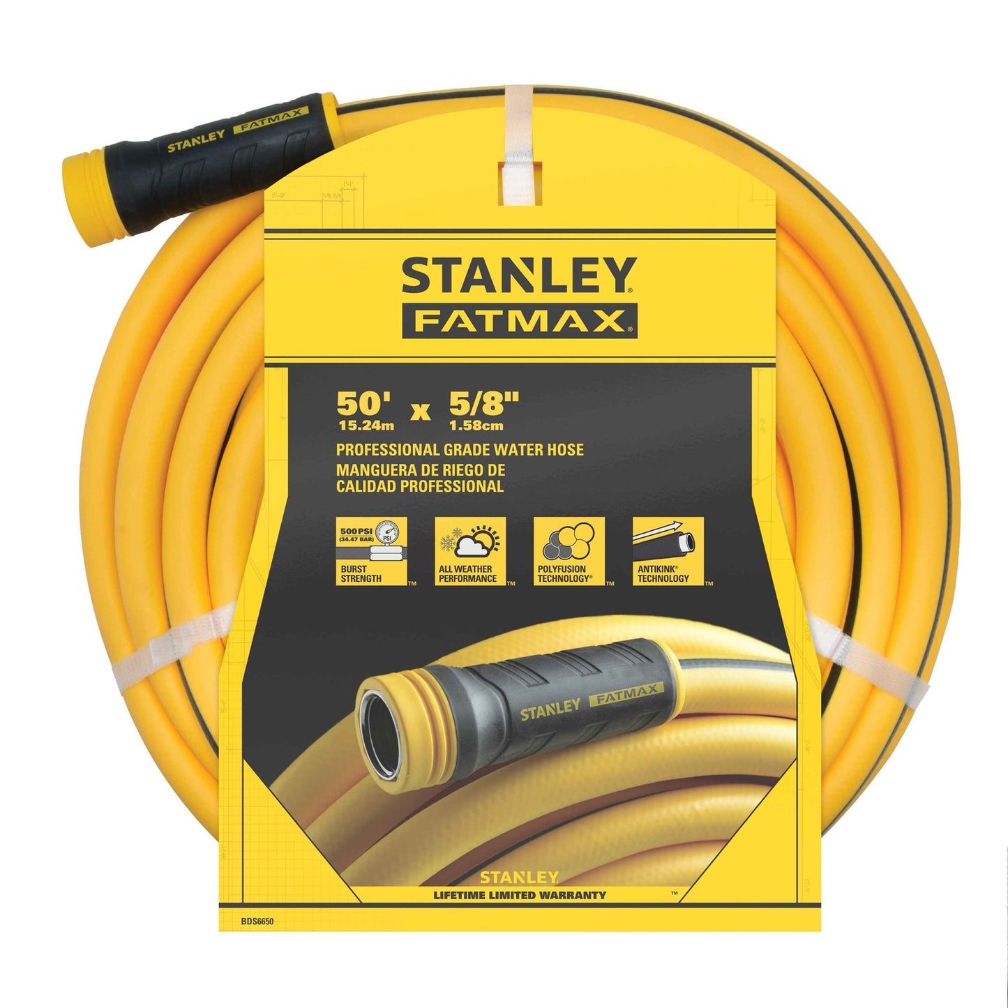 50 Ft Garden Hose | Professional Grade Water Hose