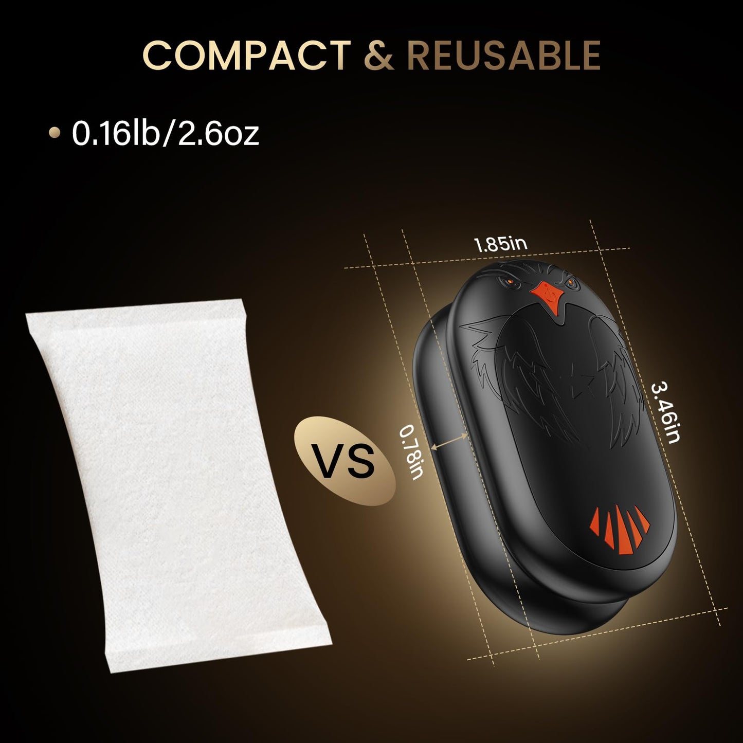 Portable Magnetic Heated Hand Warmer