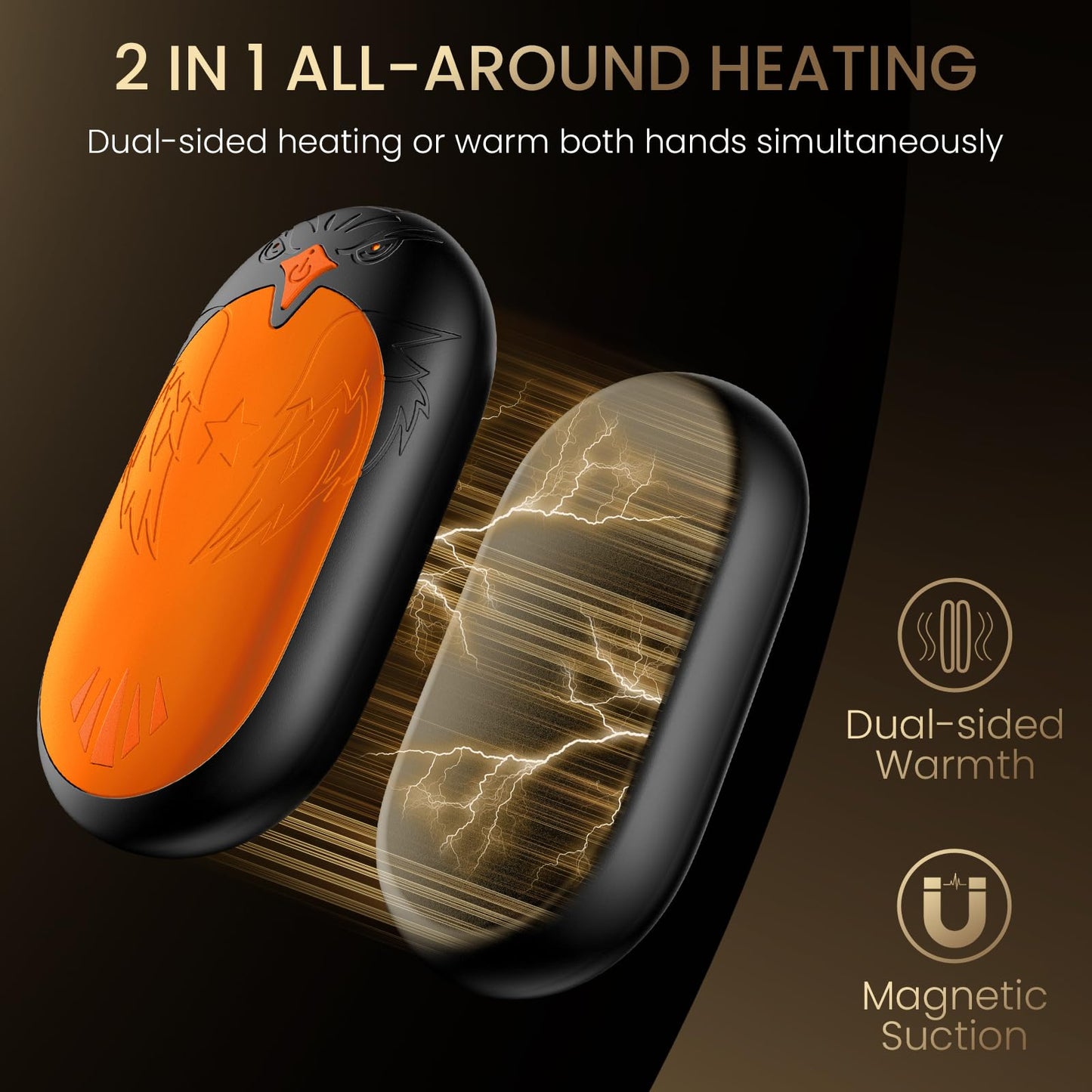 Portable Magnetic Heated Hand Warmer