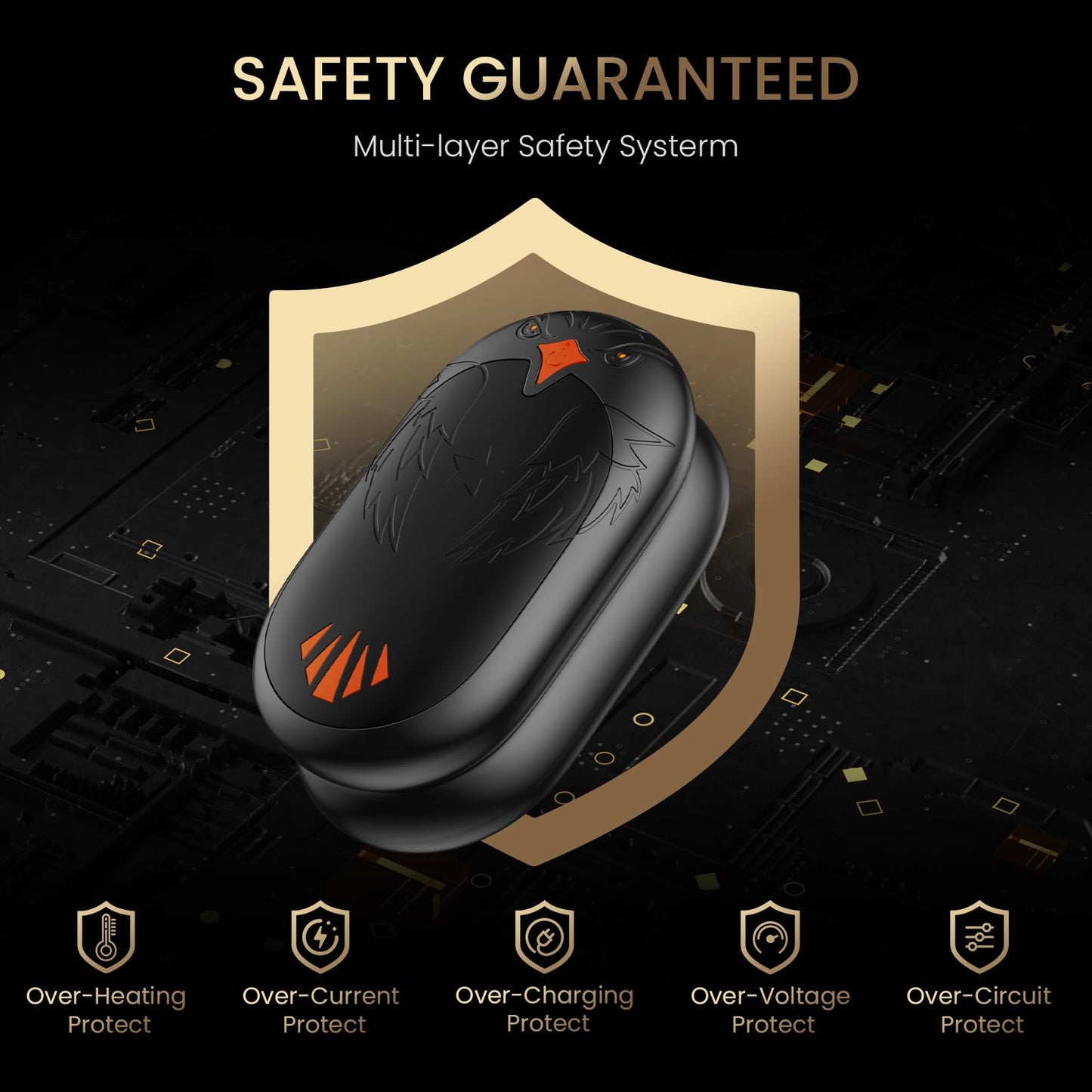 Portable Magnetic Heated Hand Warmer