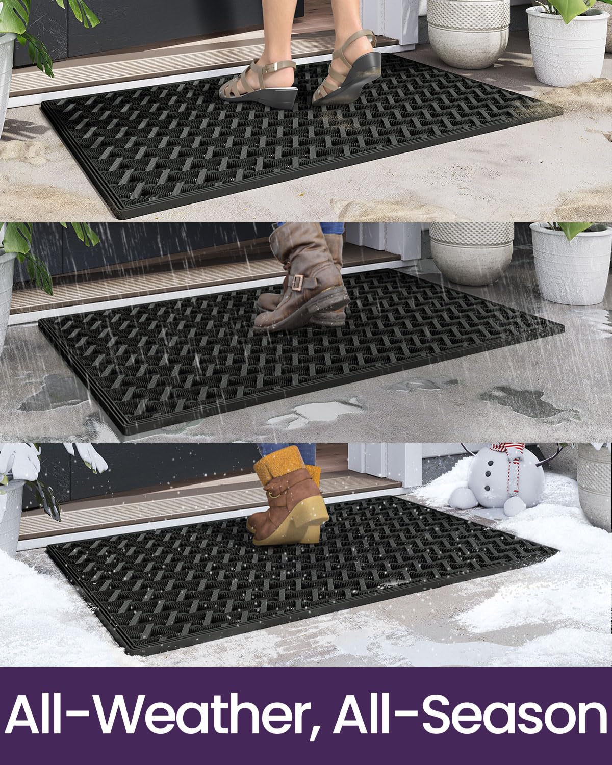 2'x3' Heavy Duty Outdoor Rubber Mats
