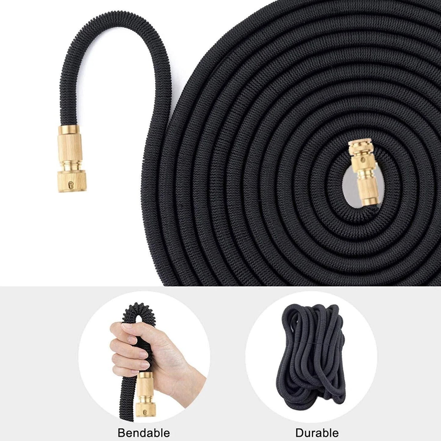 Black Garden Hose