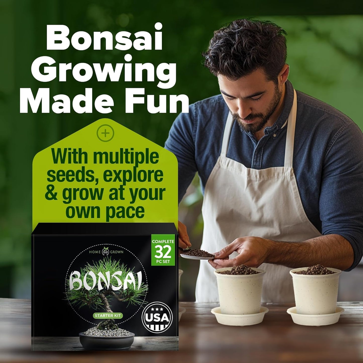 Bonsai Tree Starter Kits