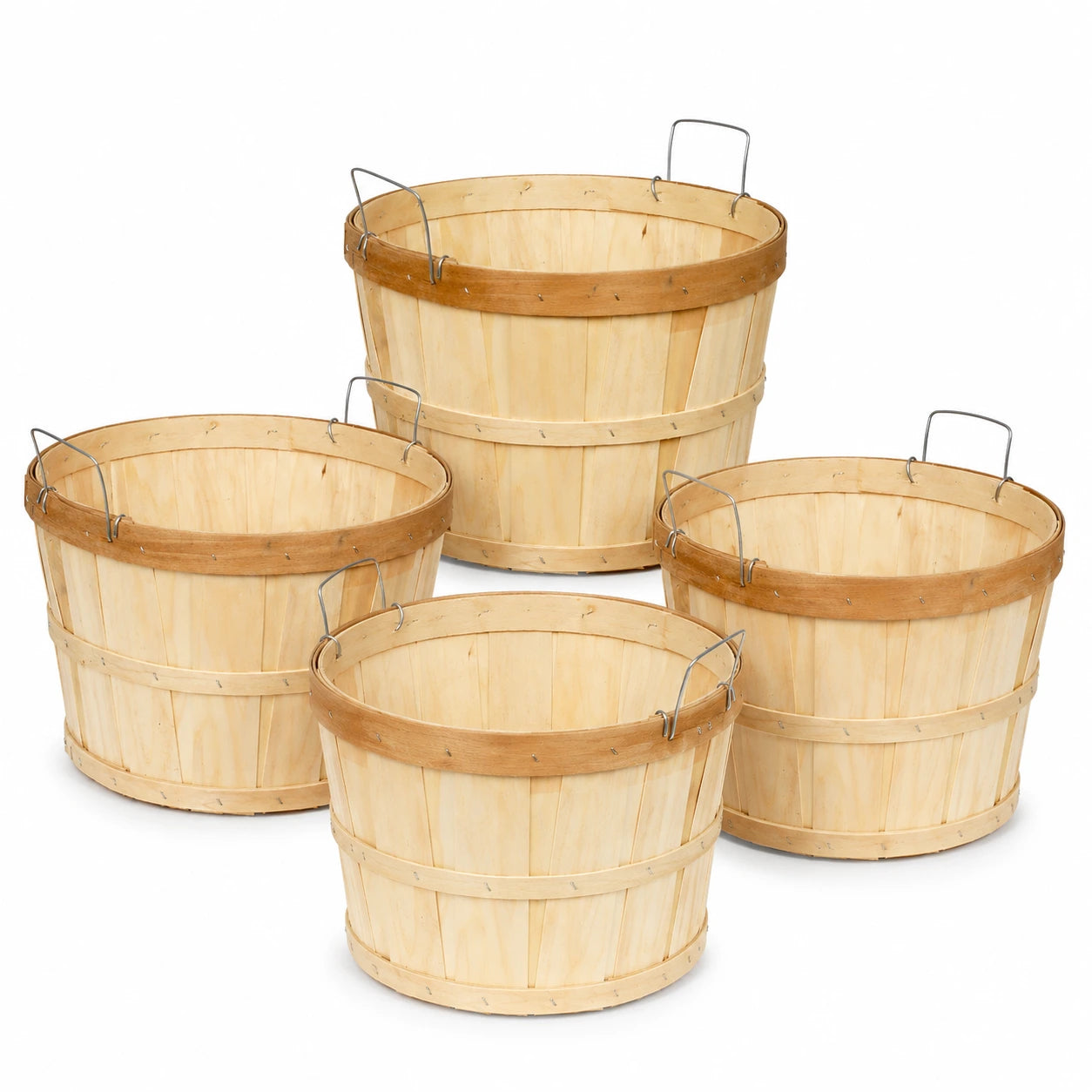 4 Pcs Bushel Basket