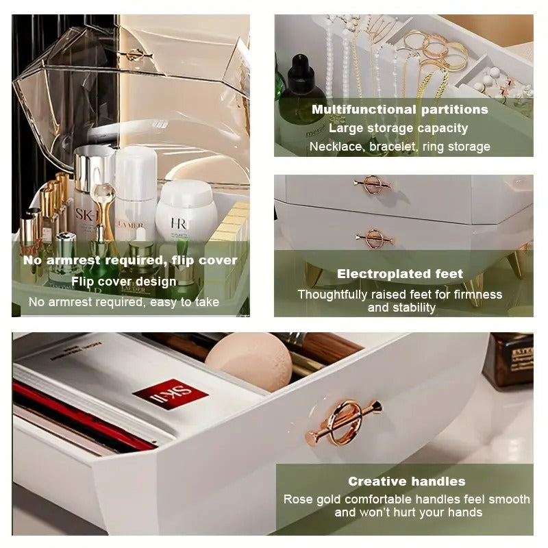 3 Layer Cosmetics Storage
