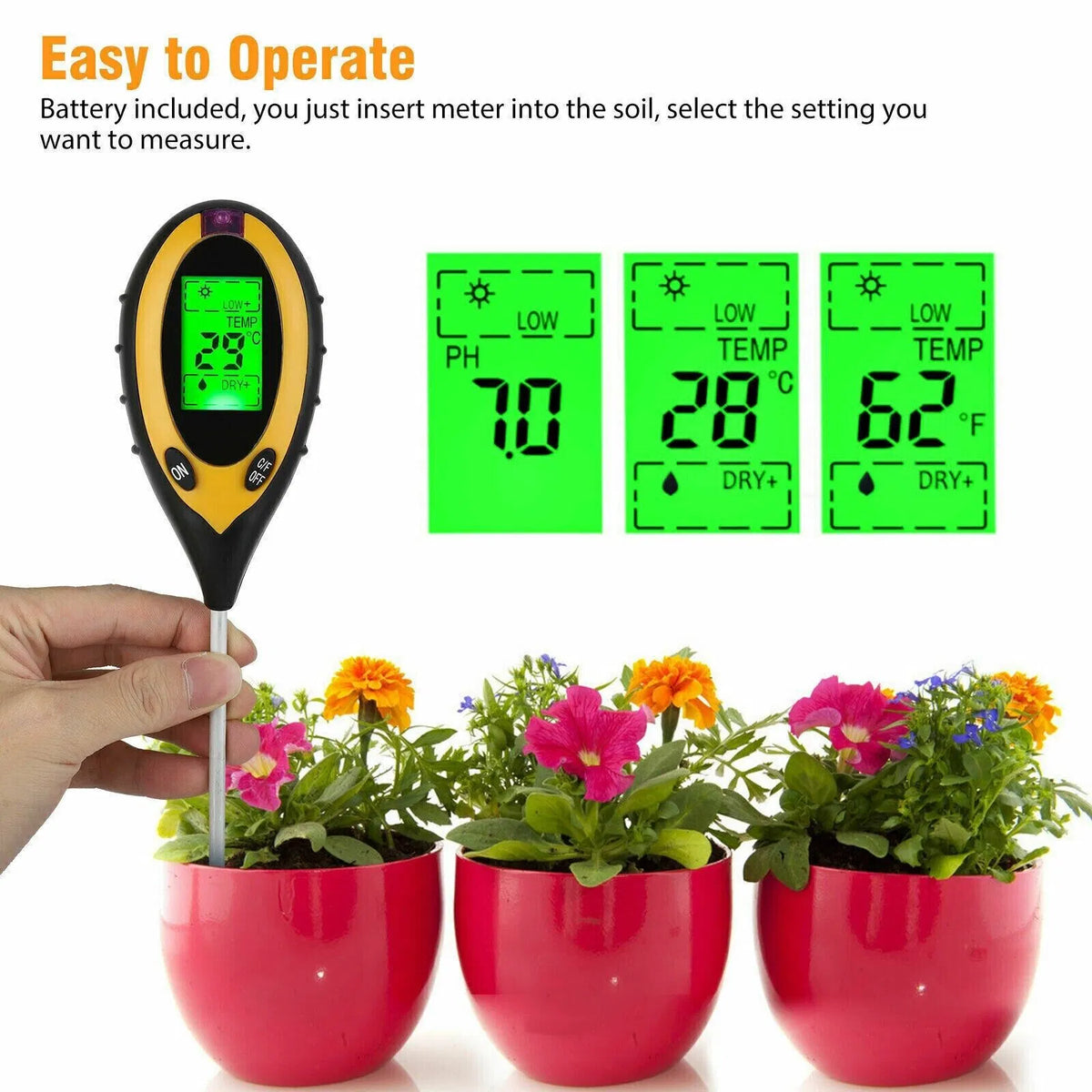 pH Meter for Soil