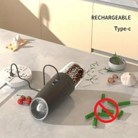 Electric Salt and Pepper Grinder Set