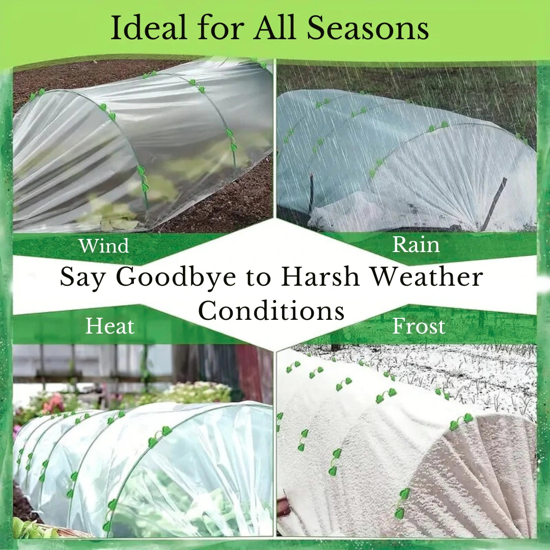 25/50 Pcs Rust-Free Fiberglass Garden Hoops