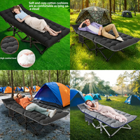 Folding Cot with Mattress and Carry Bag