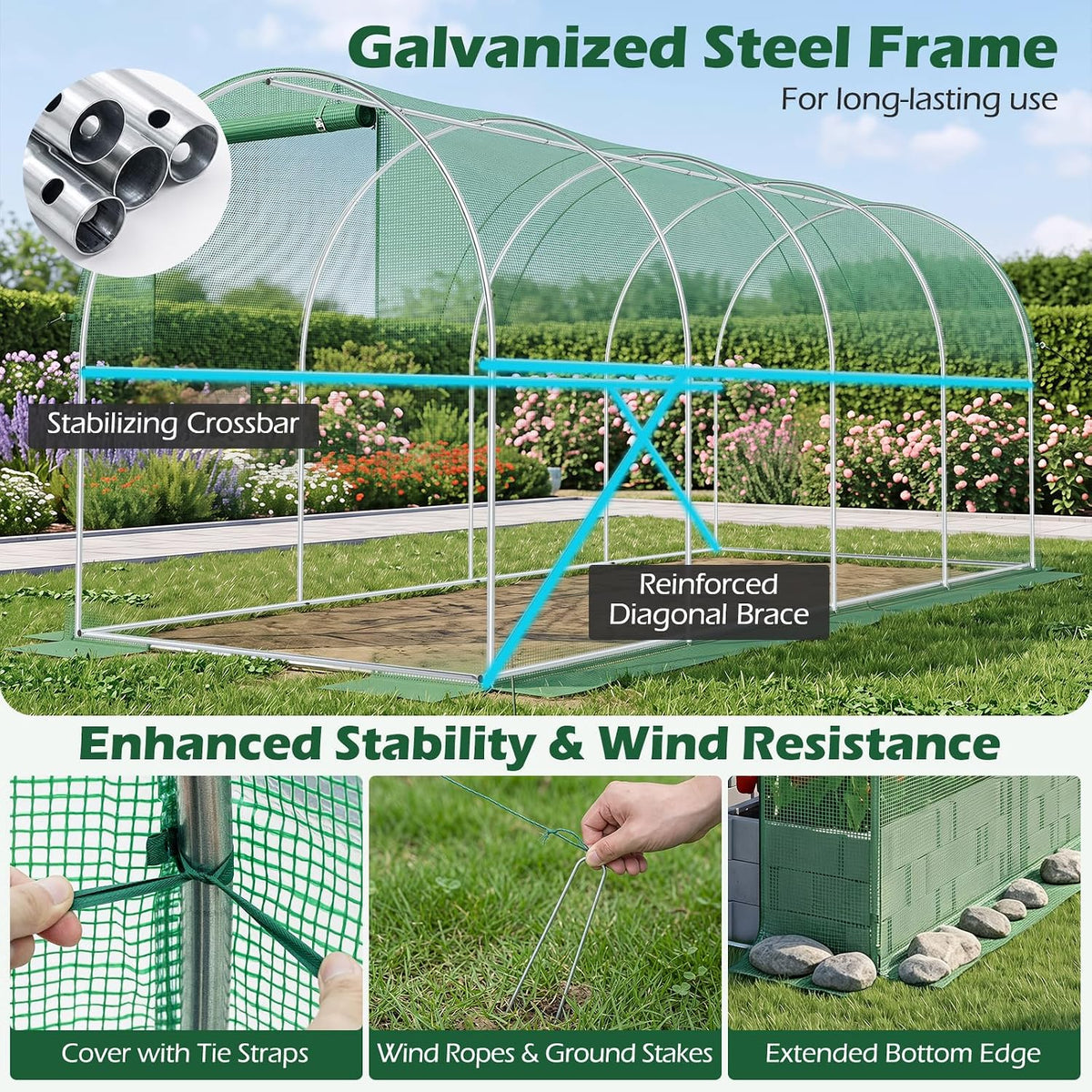 High Tunnel Greenhouse