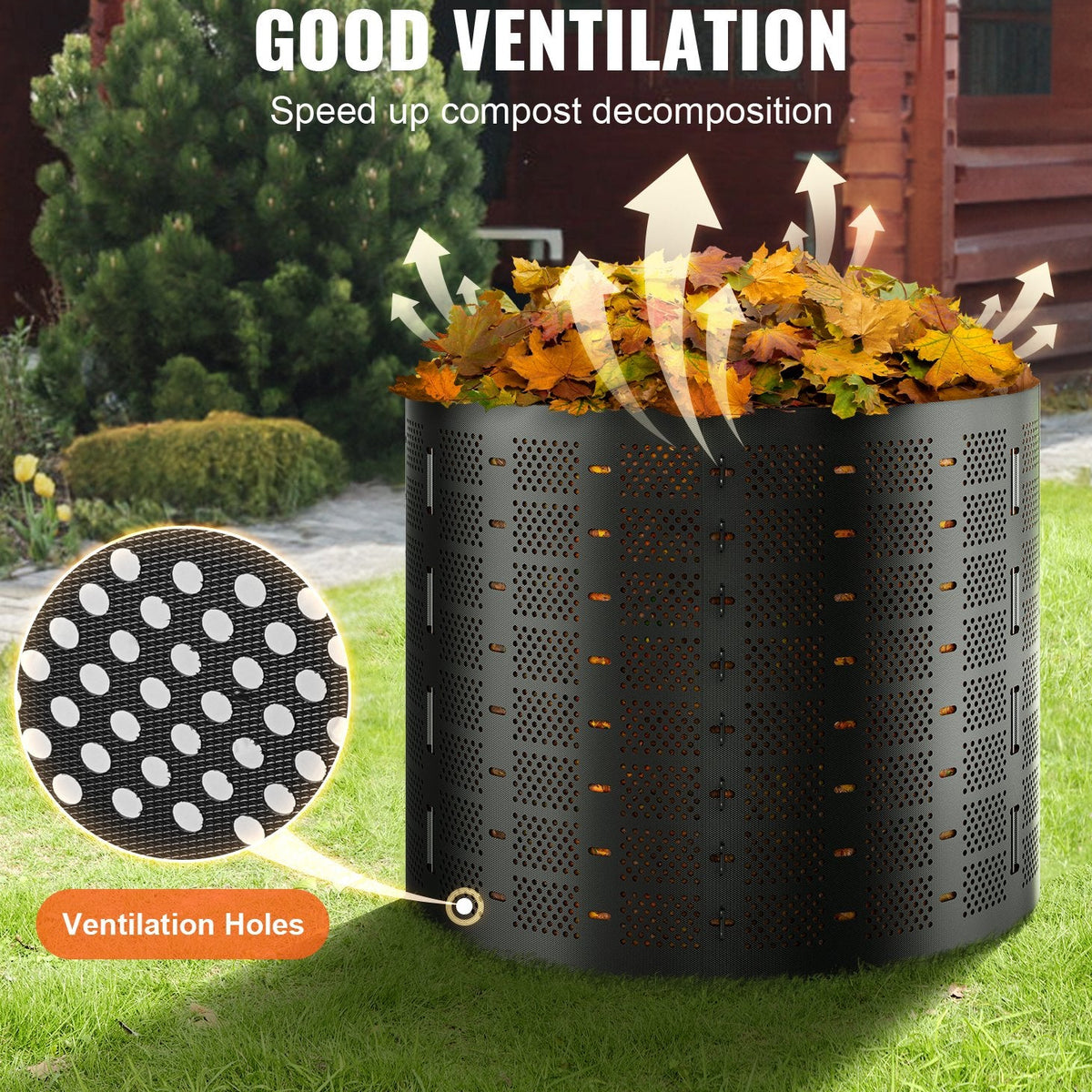 Large Compost Bin 220 Gallon