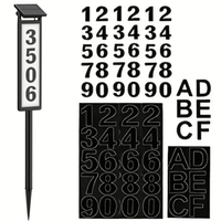 Lighted House Number Signs