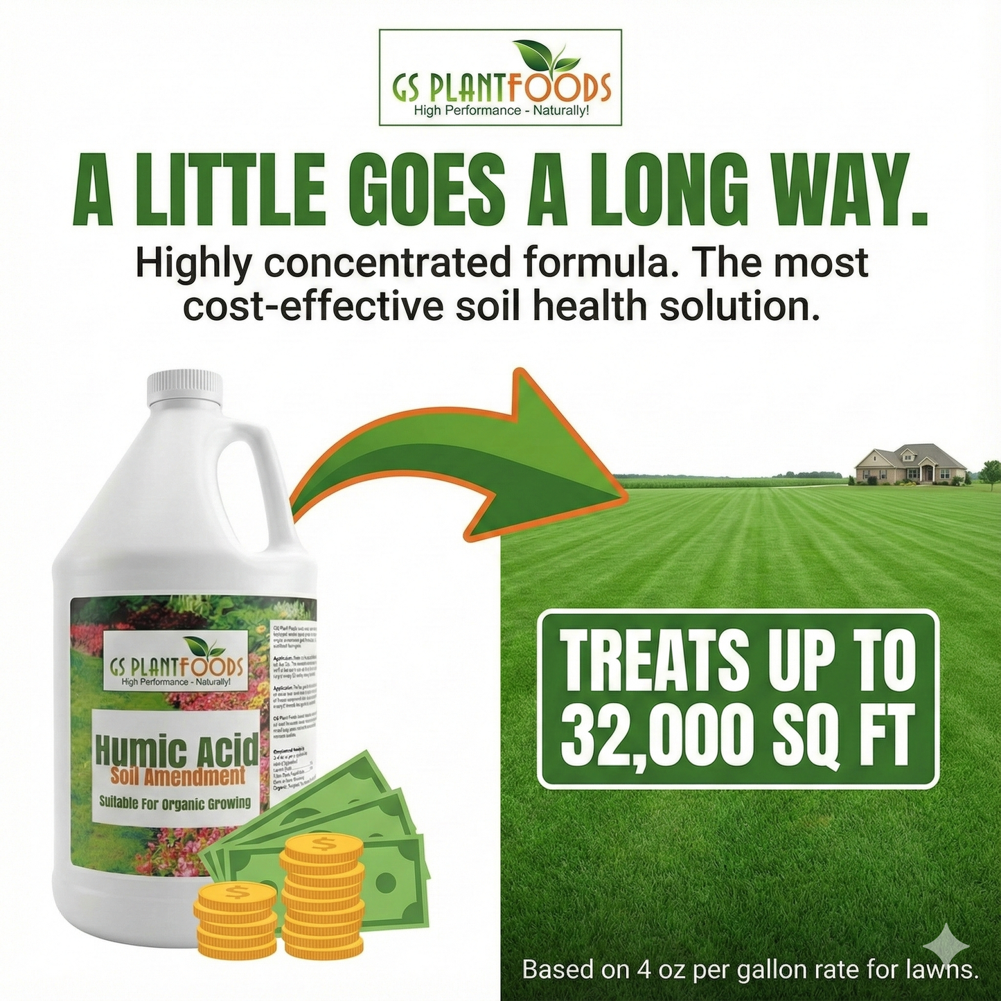 Organic Liquid Humic Acid Soil Amendment