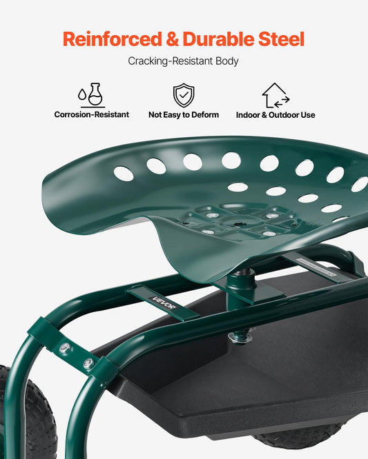 Rolling Garden Seat