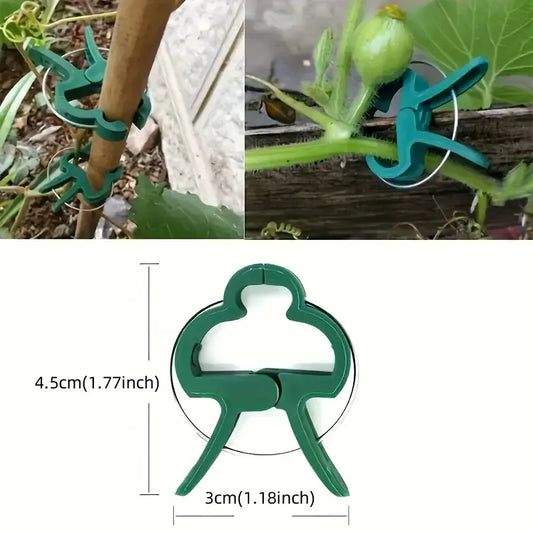 100 Pcs Adjustable Plant Clips