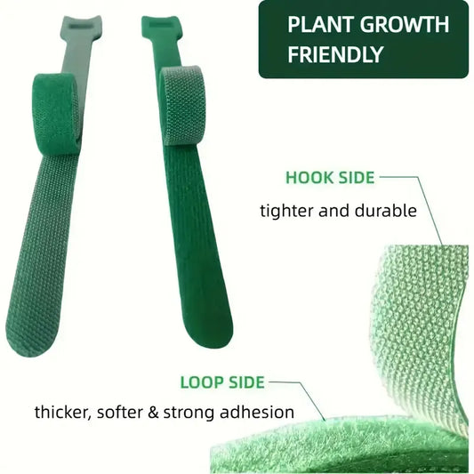 100 Pcs Plant Ties with Fasteners