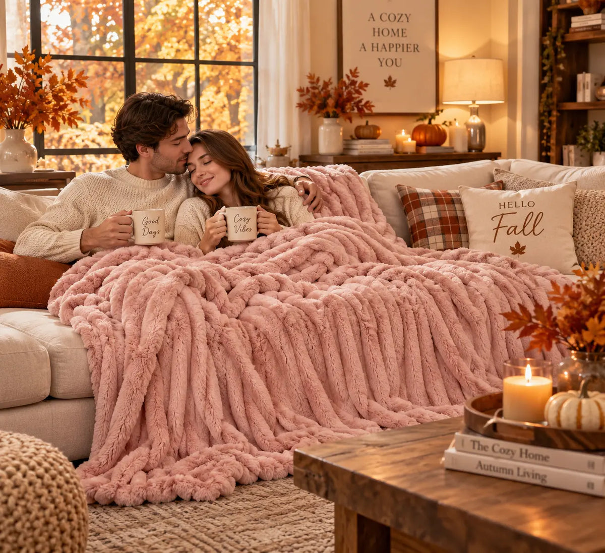 Ultra Soft Bunny-Plush Throw Blanket | Poly Microfiber Blanket