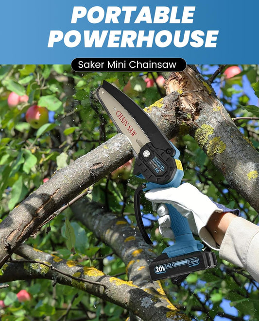 6" Cordless Saker Mini Chainsaw