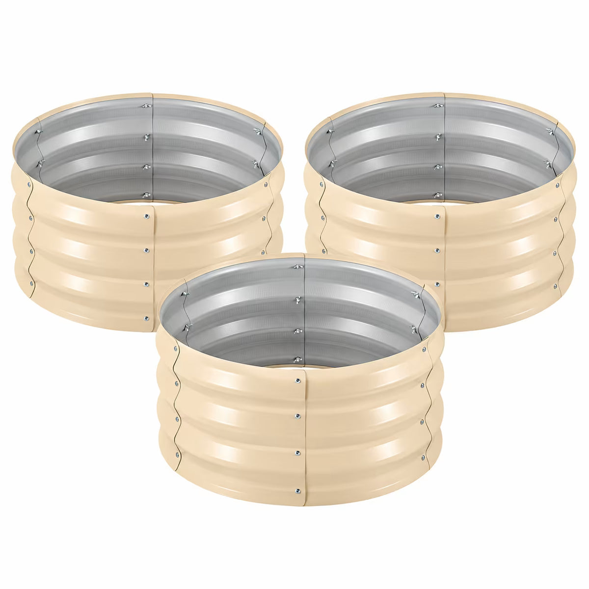 Round Raised Garden Beds