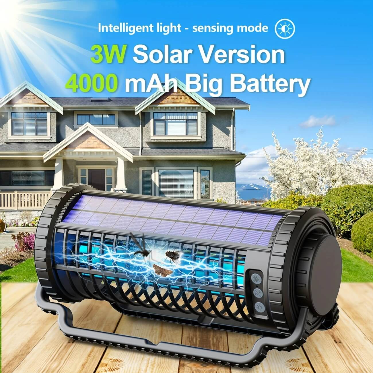 Solar Powered Bug Killer