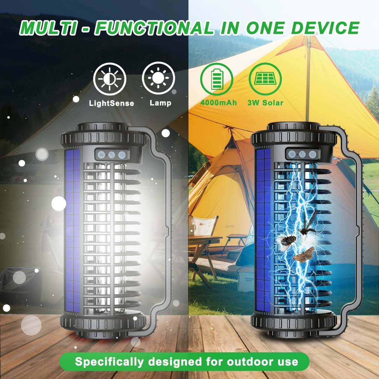 Solar Powered Bug Killer