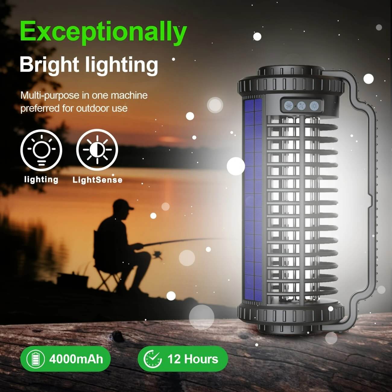 Solar Powered Bug Killer