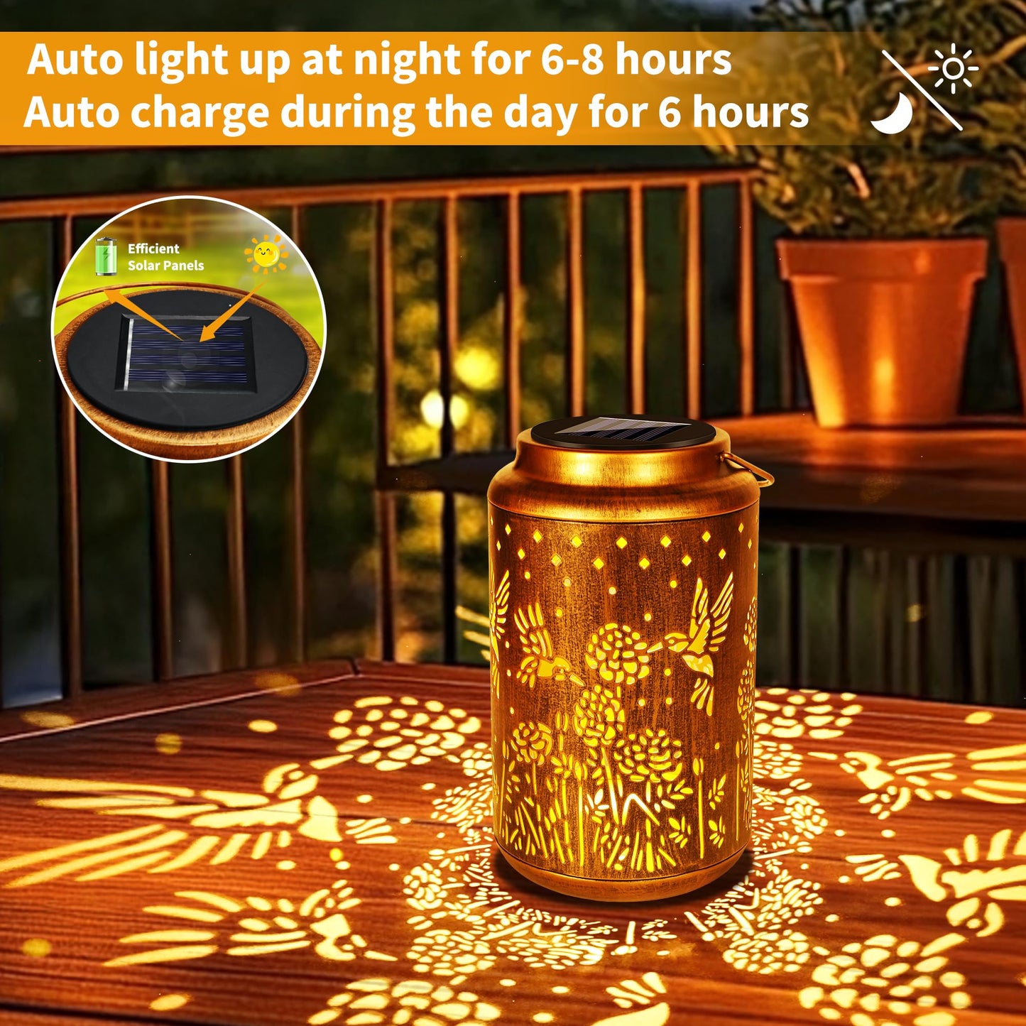 Solar Hanging Lantern Lights