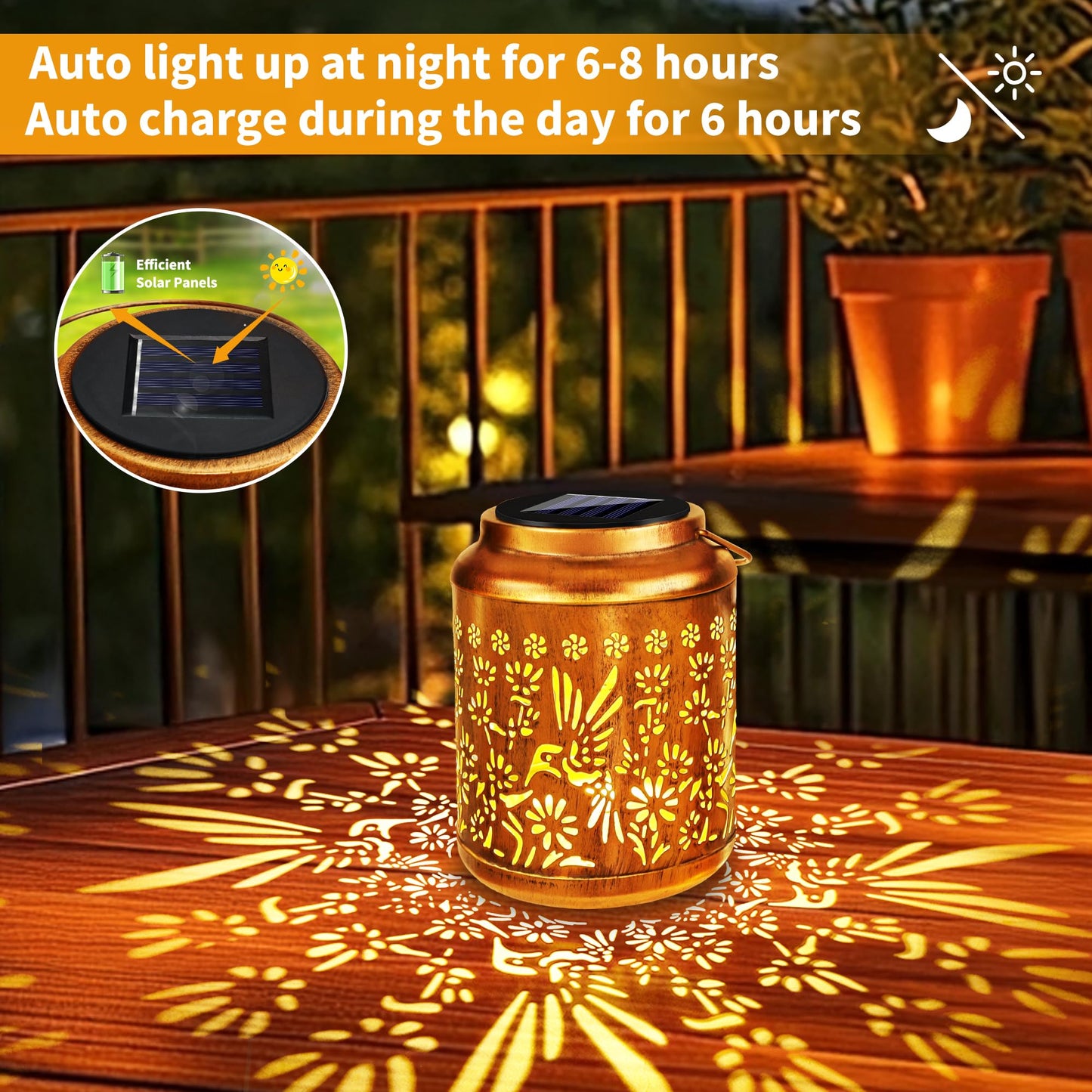 Solar Hanging Lantern Lights