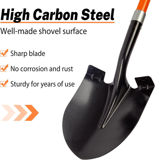 Round Point Shovel