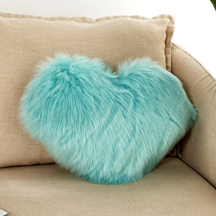 Fluffy Heart Pillow with Insert | Pillow Heart Shaped