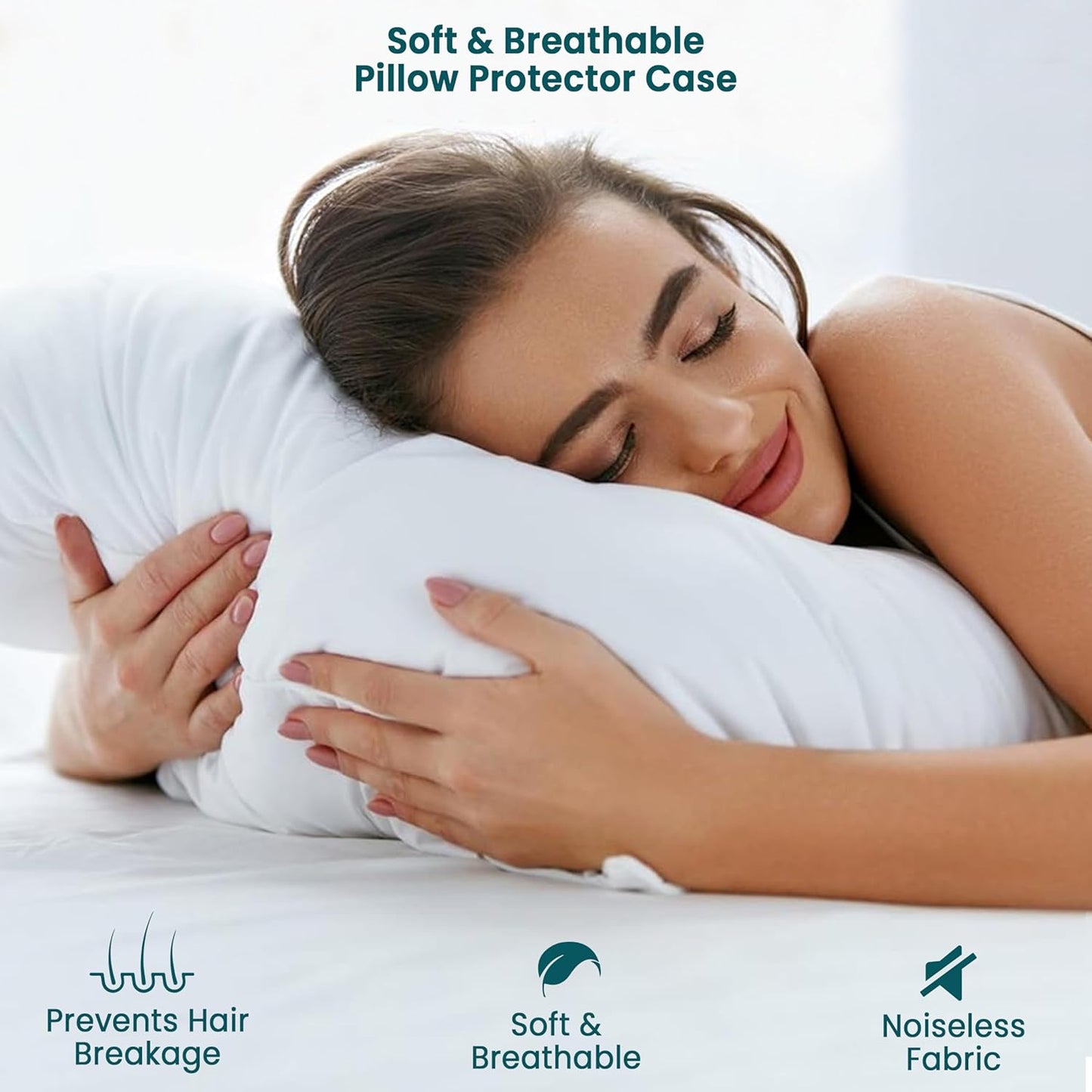 Zippered Waterproof Pillow Protector
