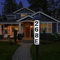 Lighted House Number Signs