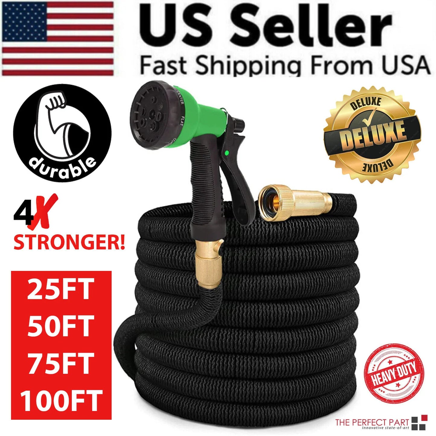 Black Garden Hose