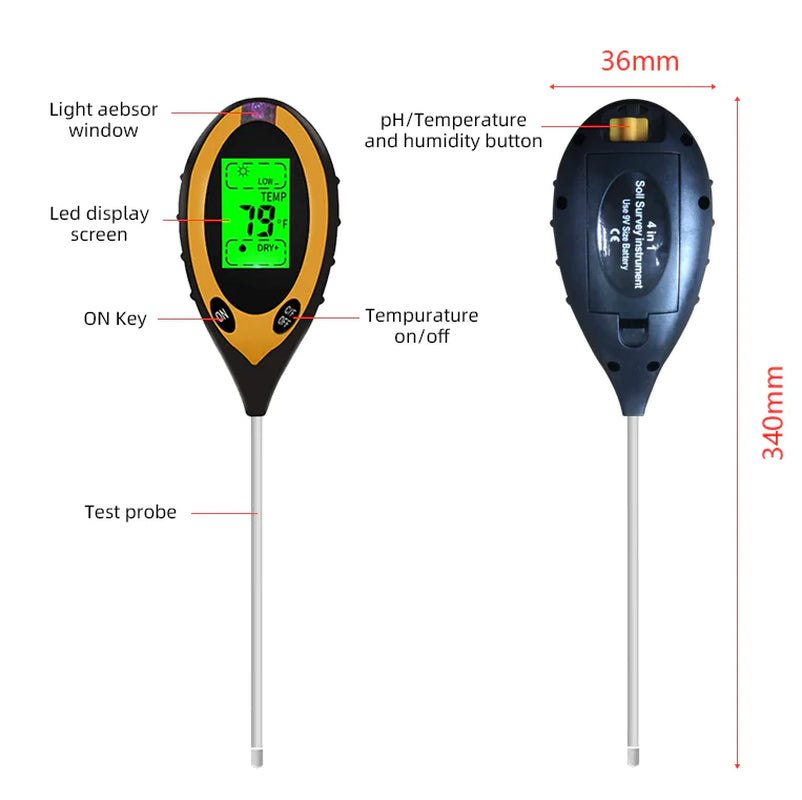 Digital ph Meter for Soil