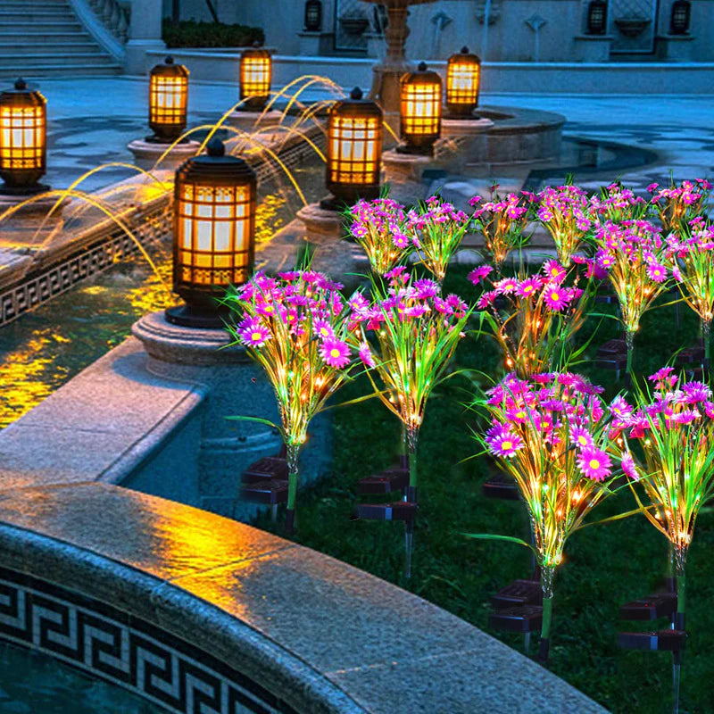 Flower Solar Lights
