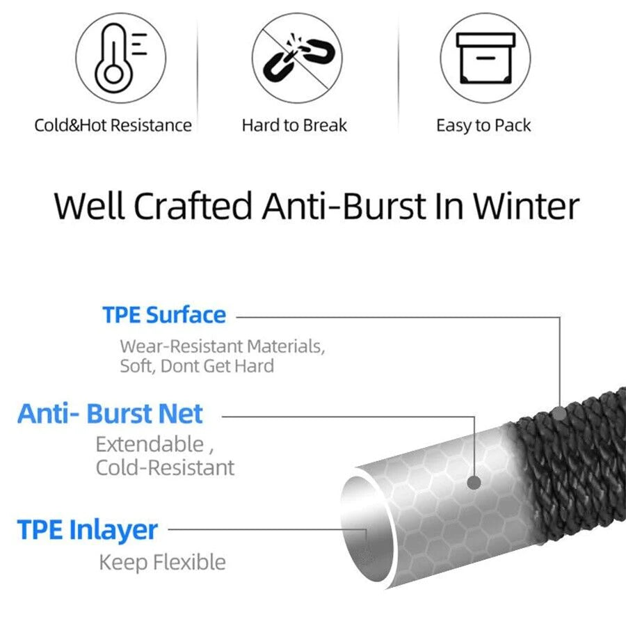 Black Garden Hose