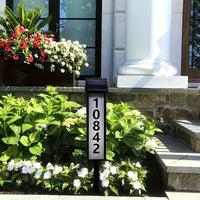 Lighted House Number Signs